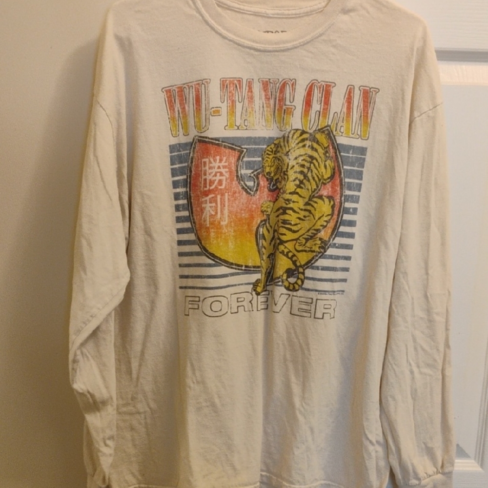 Cream Long Sleeve Tee